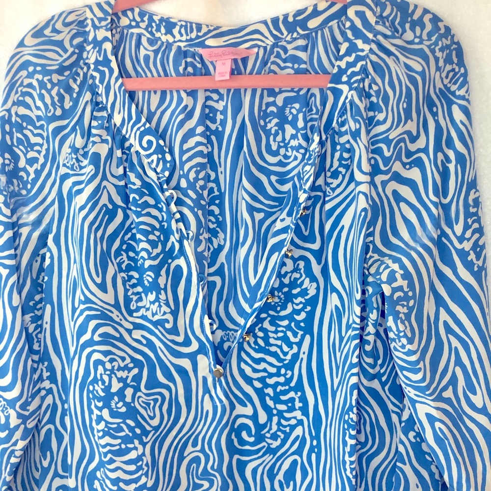 Lilly Pulitzer Silk Top